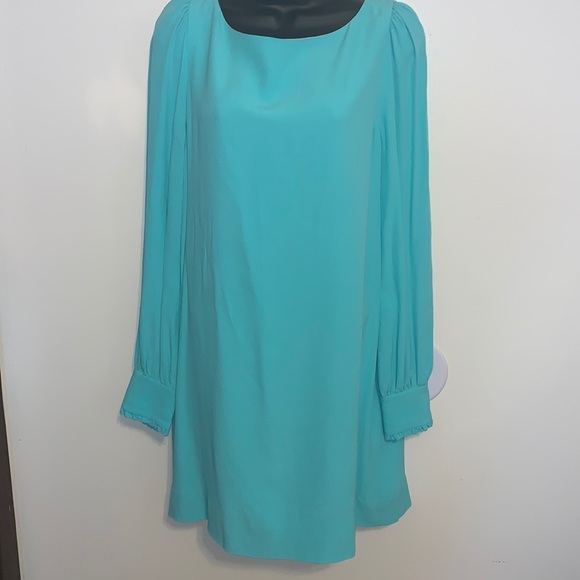 Kate Spade cordette dress, size 6 never worn NWOT Tiffany blue crepe shift dress - Picture 3 of 8